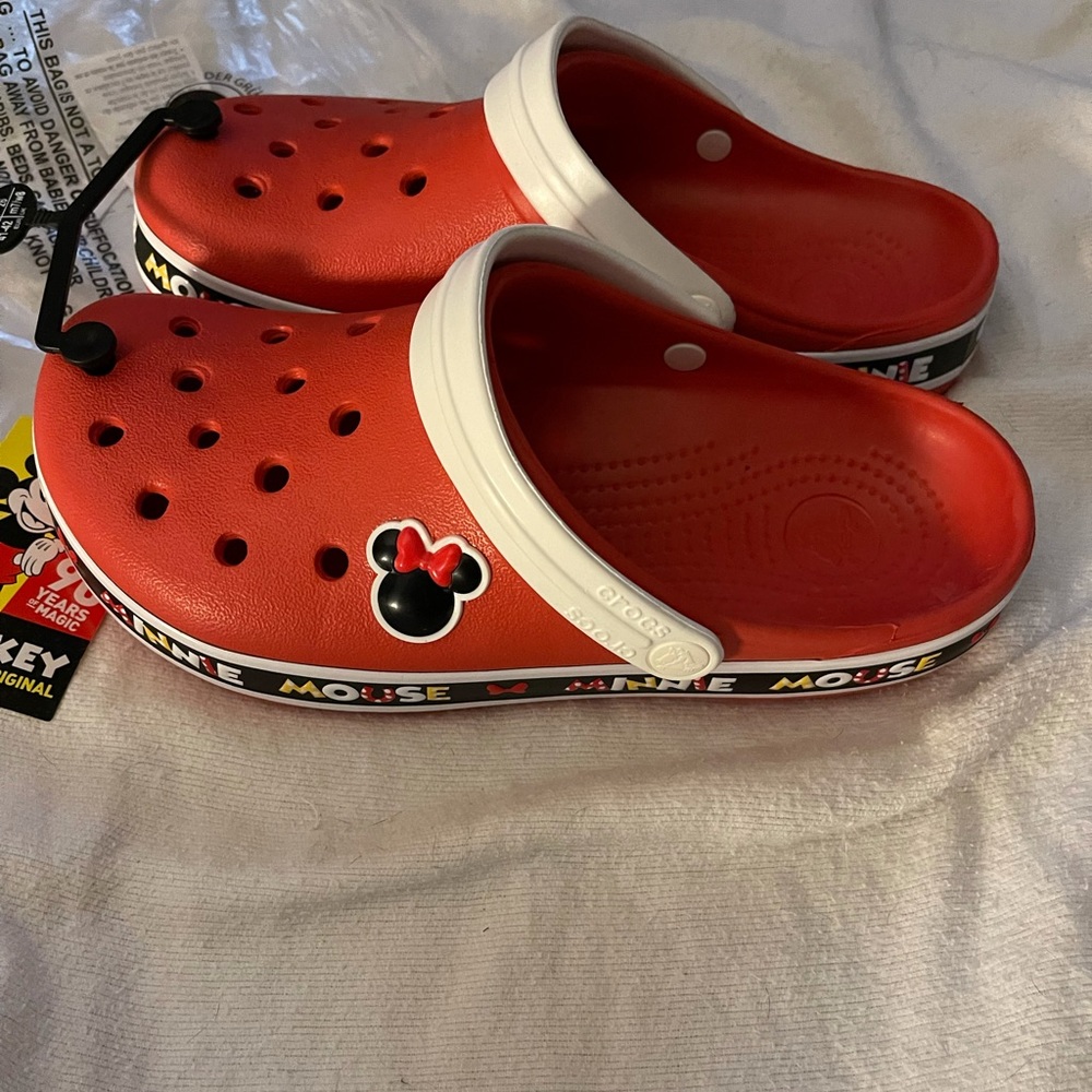 Minnie Mouse Crocs - 90 Years of Magic Edition